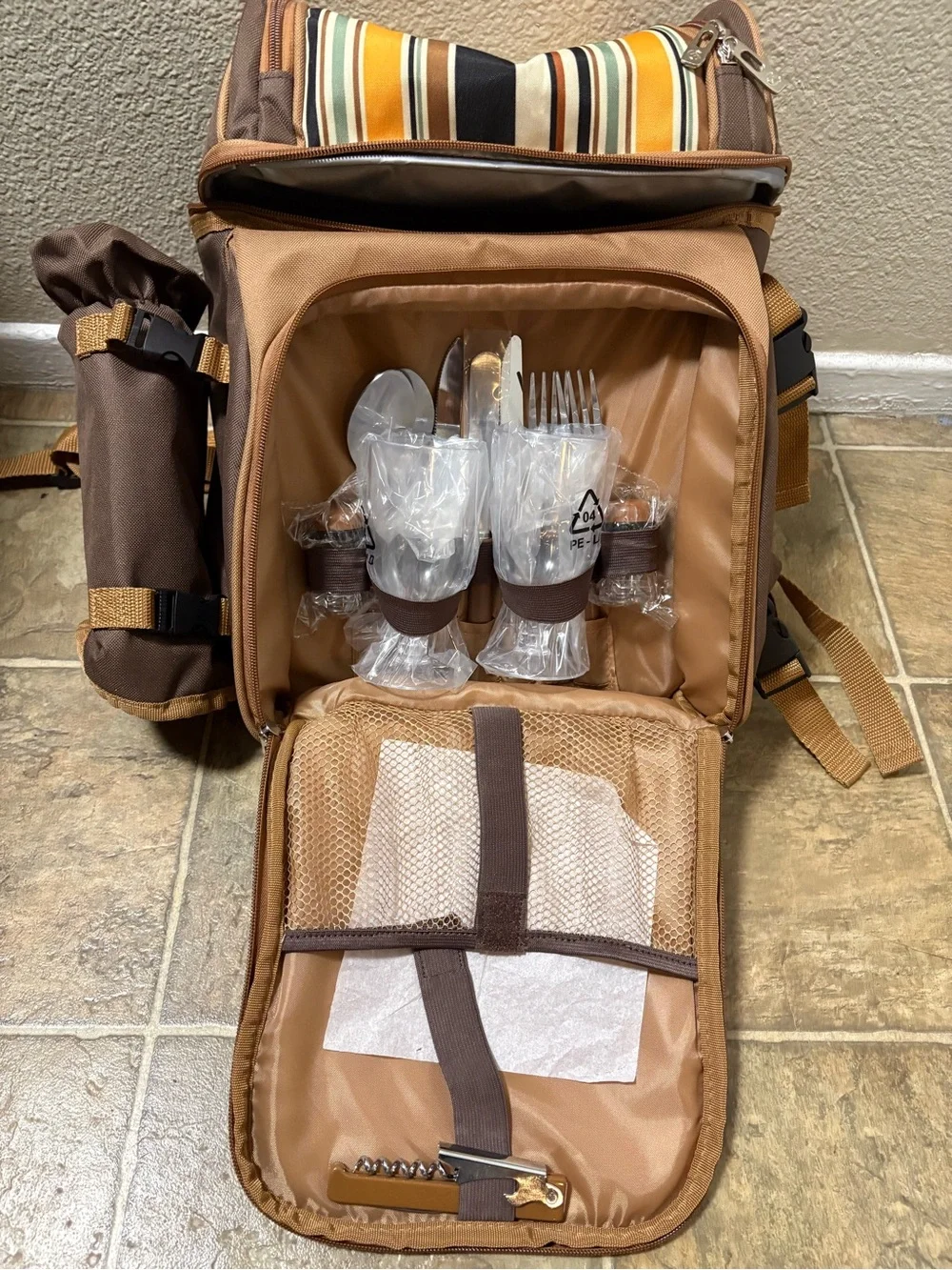 All Camp Outdoor Gear. Fully Insulated Camping Thermal Backpack